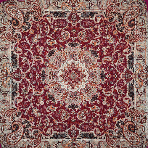 رومیزی ترمه مارال زرشکی